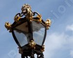 Magnifique lanterne sculptée à Londres - Photo libre