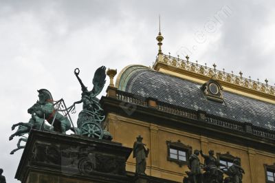 Monument historique de la ville de Prague - Photo libre de droit - PABvision.com