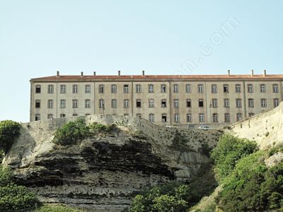Bonifacio, ancienne caserne Montlaur - Photo libre de droit - PABvision.com