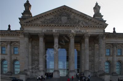 Berlin, le parlement dans l'difice transform du Reichstag - Photo libre de droit - PABvision.com